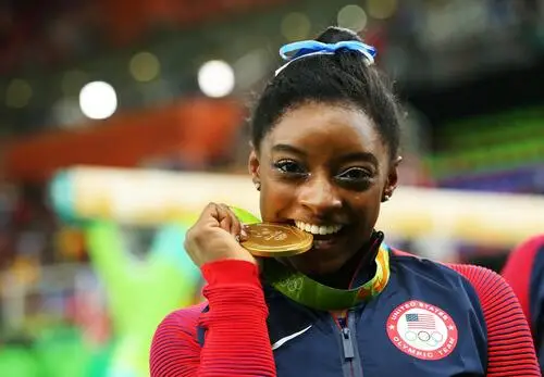 Simone Biles Wall Poster picture 536897