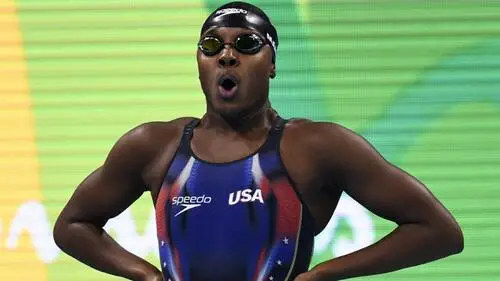 Simone Manuel Wall Poster picture 536934