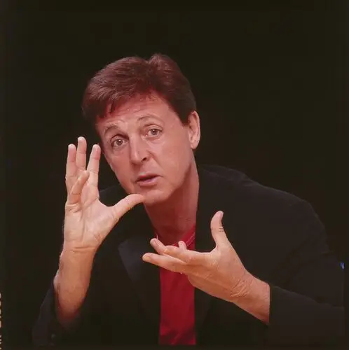 Sir Paul McCartney Men's Colored  Long Sleeve T-Shirt - idPoster.com