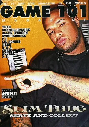 Slim Thug White Tank-Top - idPoster.com