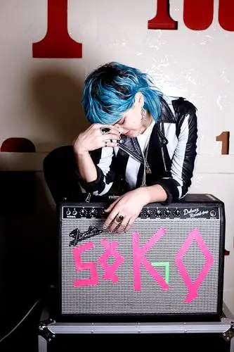 Soko (singer) Protected Face mask - idPoster.com