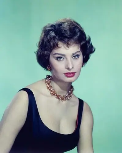 Sophia Loren White Tank-Top - idPoster.com