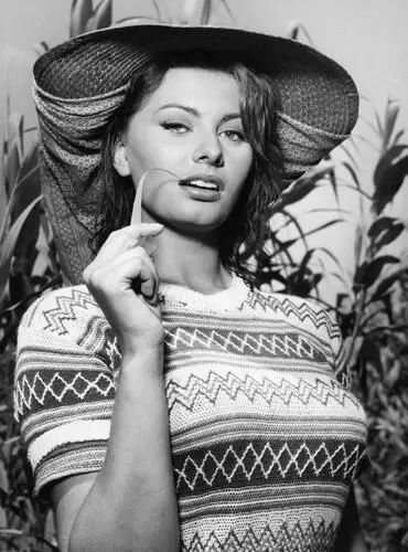 Sophia Loren Women's Colored Hoodie - idPoster.com