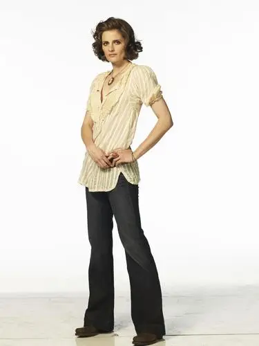 Stana Katic Women's Colored  Long Sleeve T-Shirt - idPoster.com