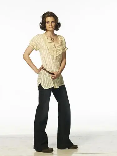 Stana Katic Men's Colored  Long Sleeve T-Shirt - idPoster.com