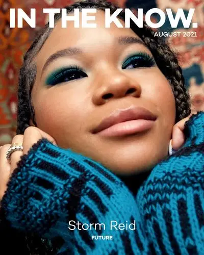 Storm Reid Women's Colored Hoodie - idPoster.com