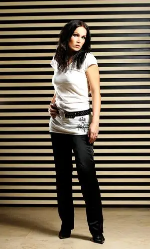 Tarja Turunen White T-Shirt - idPoster.com