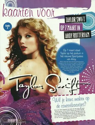Taylor Swift Wall Poster picture 89270