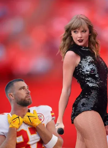 Taylor Swift Travis Kelce Computer MousePad picture 1163635