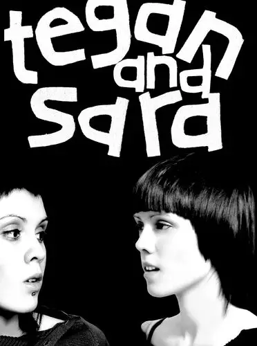 Tegan and Sara White T-Shirt - idPoster.com