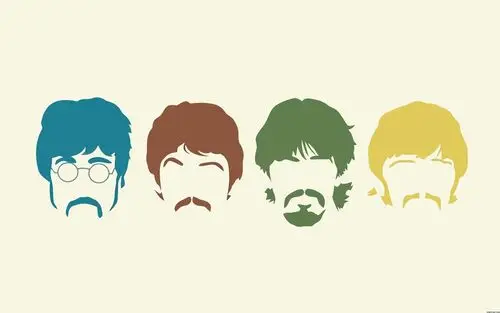 The Beatles Men's Colored  Long Sleeve T-Shirt - idPoster.com
