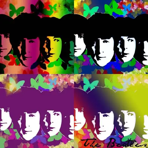 The Beatles Fridge Magnet picture 208292