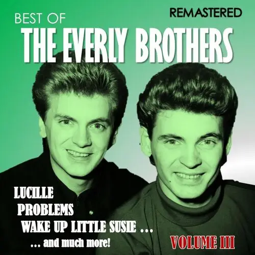 The Everly Brothers Drawstring Backpack - idPoster.com