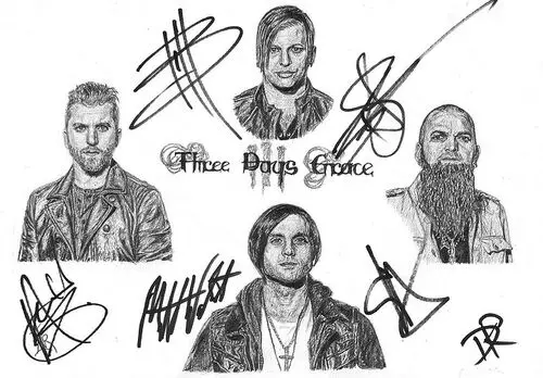 Three Days Grace Jigsaw Puzzle picture 826065