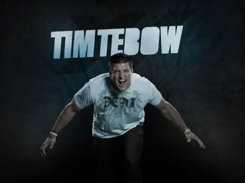 Tim Tebow White T-Shirt - idPoster.com