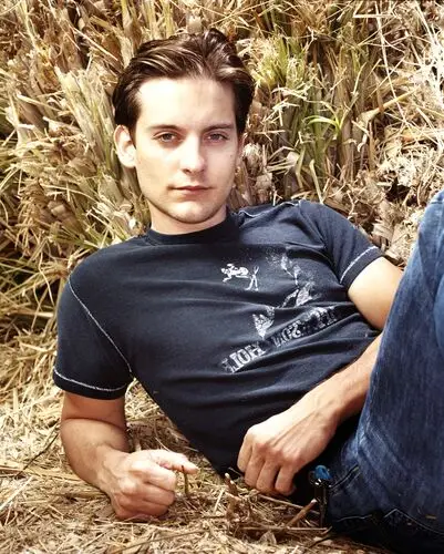 Tobey Maguire White T-Shirt - idPoster.com