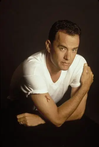Tom Hanks White T-Shirt - idPoster.com