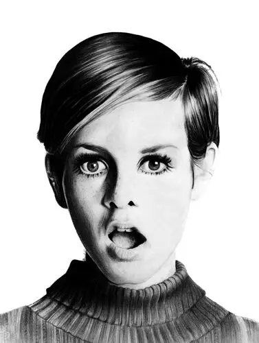 Twiggy Protected Face mask - idPoster.com