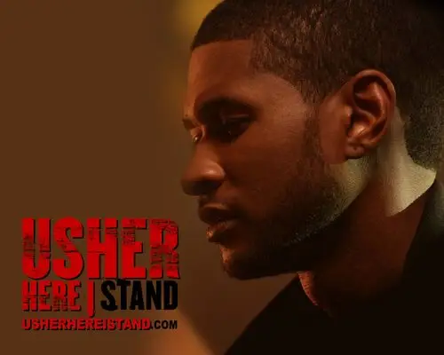 Usher Raymond White T-Shirt - idPoster.com
