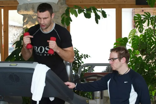 Vitaly Klitschko White T-Shirt - idPoster.com