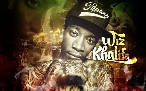 Wiz Khalifa White Tank-Top - idPoster.com
