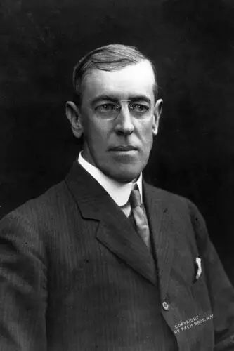 Woodrow Wilson Men's Colored Hoodie - idPoster.com