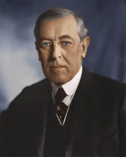 Woodrow Wilson Men's Colored T-Shirt - idPoster.com
