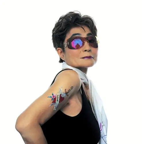 Yoko Ono Women's Colored Tank-Top - idPoster.com