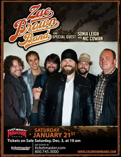 Zac Brown Band Wall Poster picture 155324