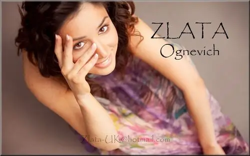 Zlata Ognevich Women's Colored T-Shirt - idPoster.com