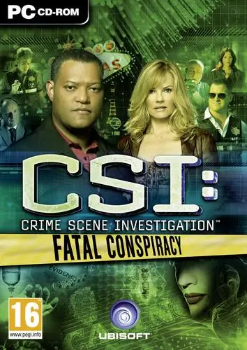 CSI Fatal Conspiracy White T-Shirt - idPoster.com