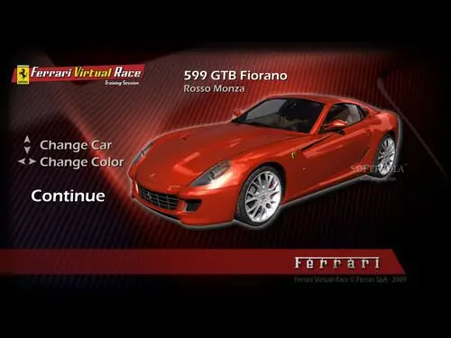 Ferrari Virtual Race Drift Mod Fridge Magnet picture 106825