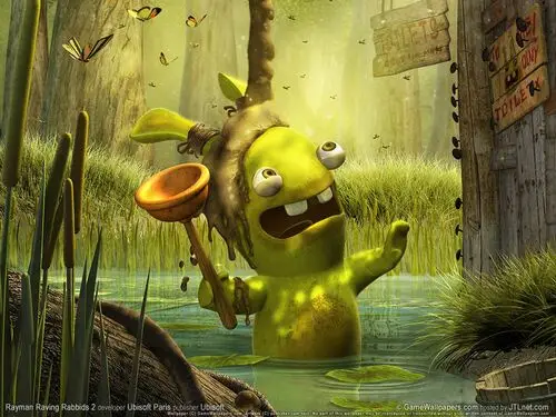 Rayman Raving Rabbids Fan Wall Poster picture 106110