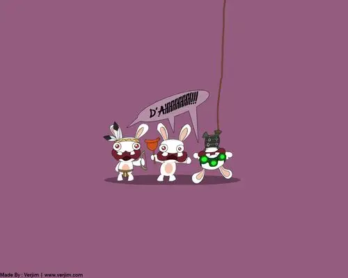 Rayman Raving Rabbids Fan Jigsaw Puzzle picture 106113