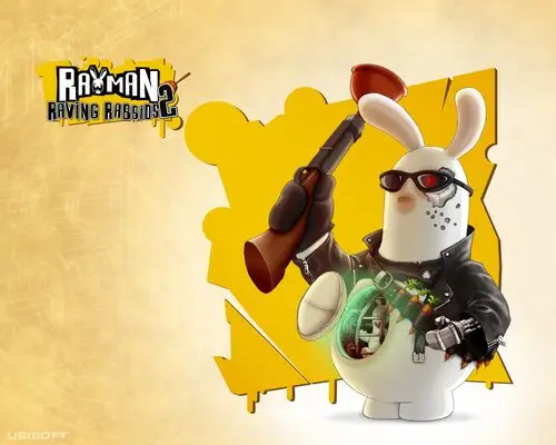 Rayman Raving Rabbids Fan Protected Face mask - idPoster.com