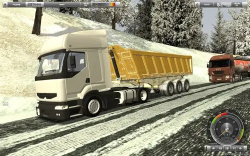 UK Truck Simulator Fridge Magnet picture 107122