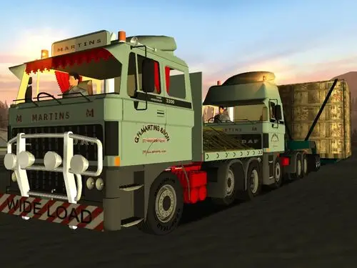 UK Truck Simulator Fridge Magnet picture 107129