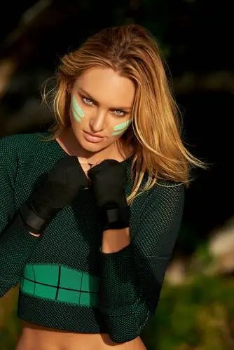 Candice Swanepoel Protected Face mask - idPoster.com
