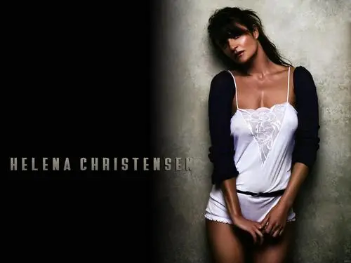 Helena Christensen Women's Colored T-Shirt - idPoster.com