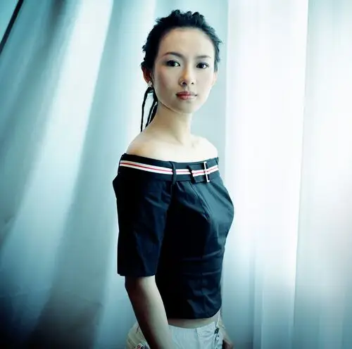 Zhang Ziyi White T-Shirt - idPoster.com