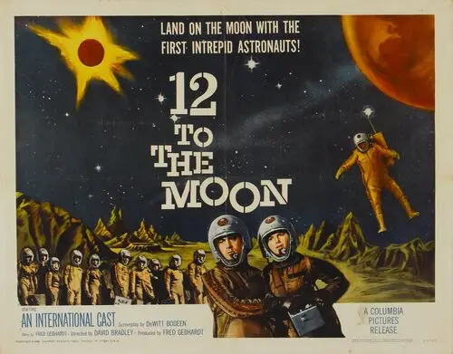 12 to the Moon (1960) Baseball Cap - idPoster.com