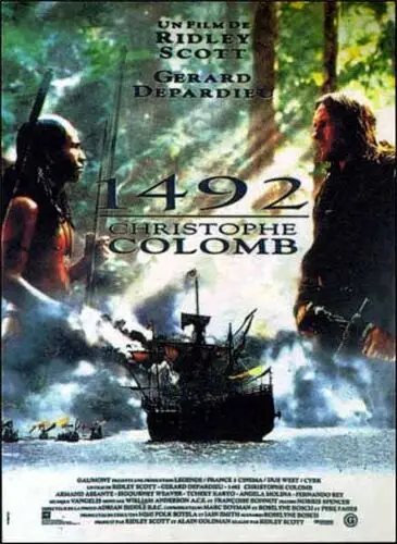 1492: Conquest of Paradise (1992) Drawstring Backpack - idPoster.com