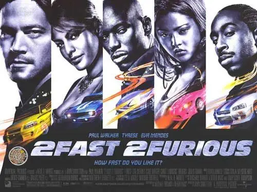 2 Fast 2 Furious (2003) White Tank-Top - idPoster.com
