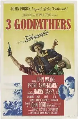 3 Godfathers (1948) Women's Colored Hoodie - idPoster.com