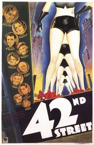 42nd Street (1933) White T-Shirt - idPoster.com