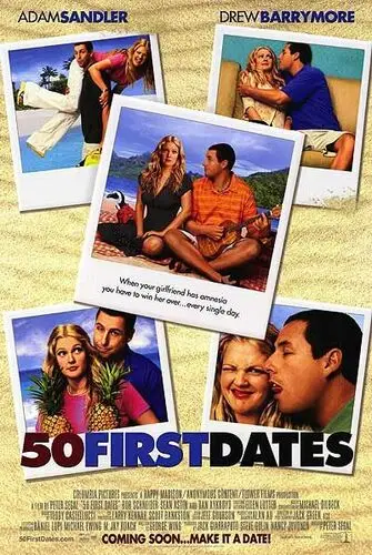 50 First Dates (2004) Kitchen Apron - idPoster.com