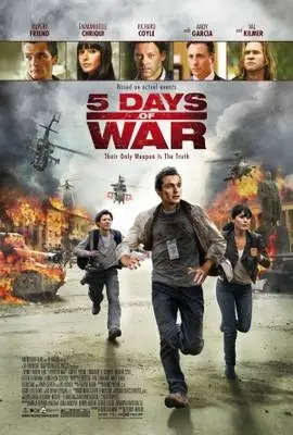 5 Days of War (2011) White T-Shirt - idPoster.com