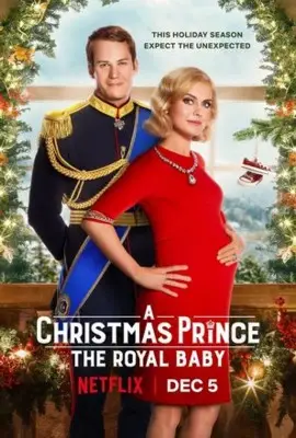 A Christmas Prince: The Royal Baby (2019) Drawstring Backpack - idPoster.com