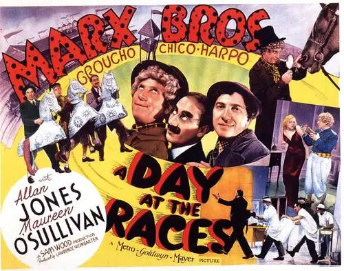 A Day at the Races (1937) Men's Colored T-Shirt - idPoster.com