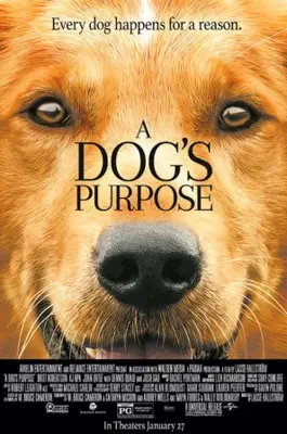A Dog's Purpose (2017) Men's Colored  Long Sleeve T-Shirt - idPoster.com